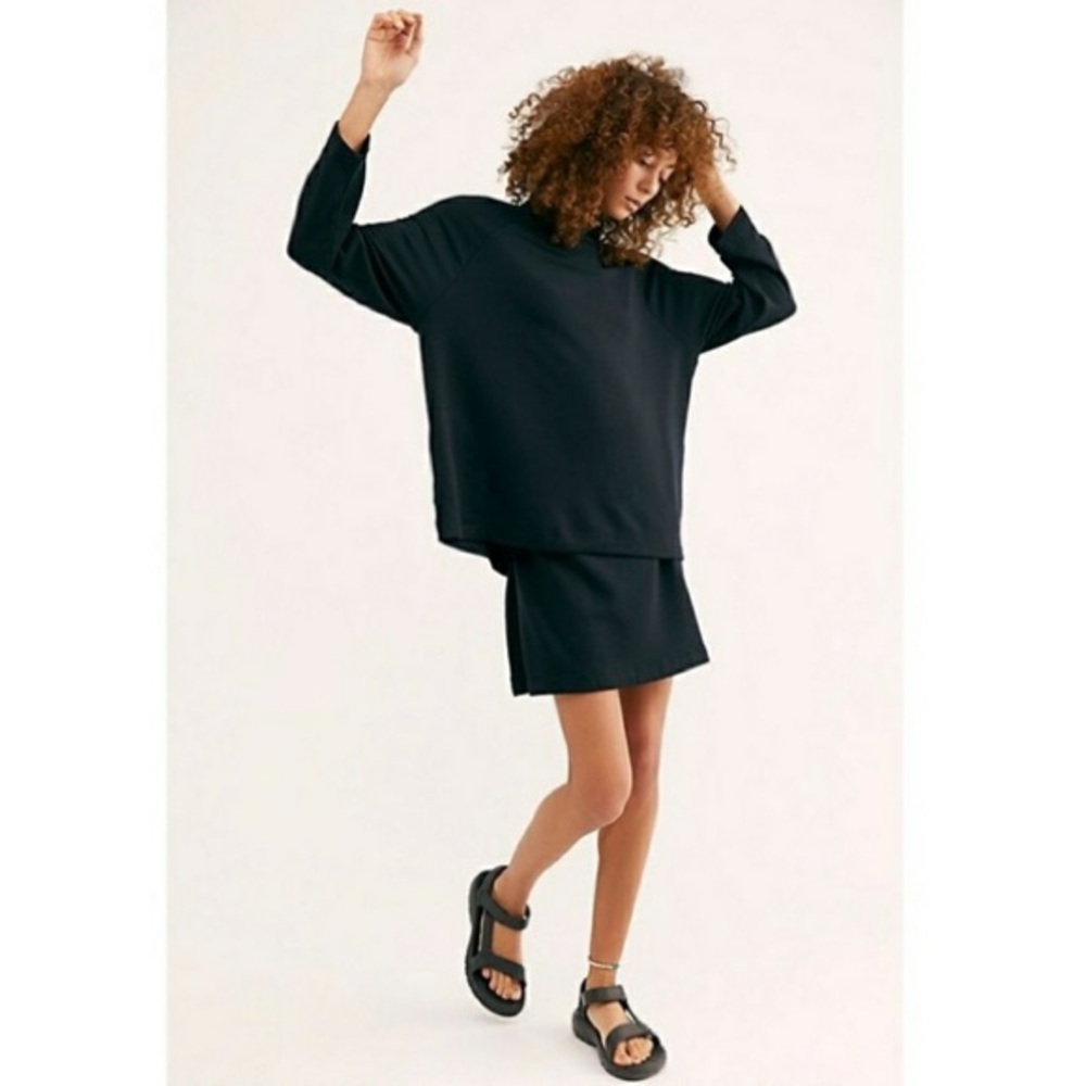 free people alexis set black (sz sm)